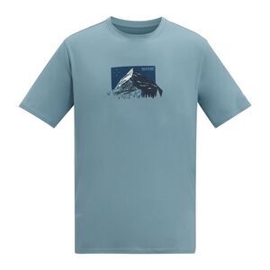 Regatta Mens Fingal Mountain Range T-Shirt / Dusky Blue
